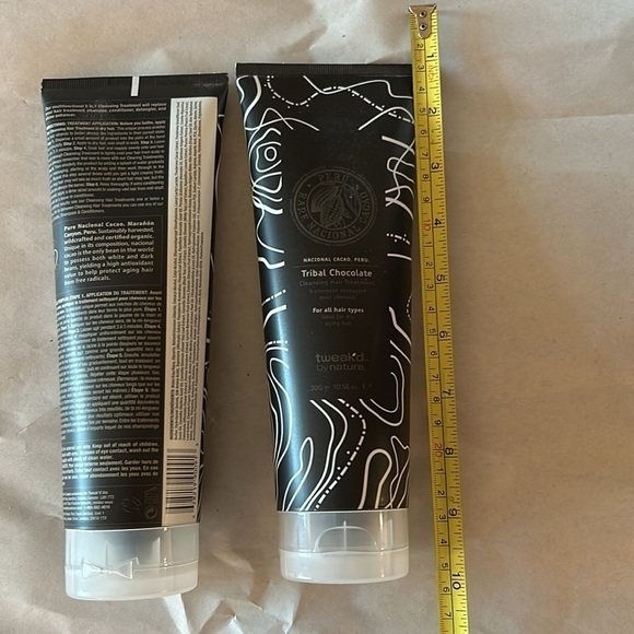 NEW and unopened 2 Tribal Chocolate cleansing hair treatments Tweak'd by Nature - Picture 5 of 7